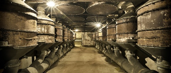 Filter room in a Maginot Line bunker