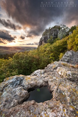 Vulkanschlote in der Auvergne