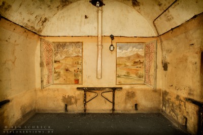 Bunker Gallery Wall Paintings in a fortification