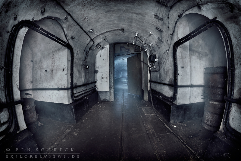 steel reinforced door in the Maginot Line