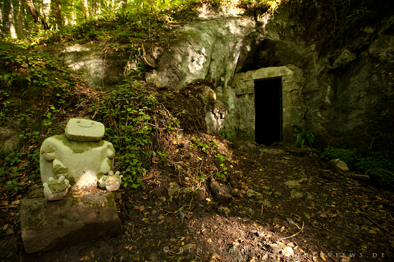 Eingang zur Grotte des Fees